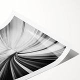 Metropolitan Photography Art – Futuristic Urban Motion Print
