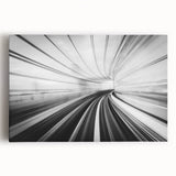 Metropolitan Photography Art – Futuristic Urban Motion Print