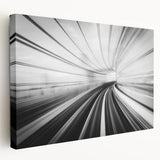 Metropolitan Photography Art – Futuristic Urban Motion Print