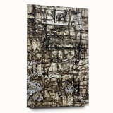 Earthen Harmony Abstracts - Earth Tone Art with Textured Layers