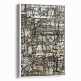 Earthen Harmony Abstracts - Earth Tone Art with Textured Layers