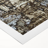 Earthen Harmony Abstracts - Earth Tone Art with Textured Layers