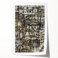 Earthen Harmony Abstracts - Earth Tone Art with Textured Layers