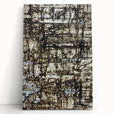 Earthen Harmony Abstracts - Earth Tone Art with Textured Layers