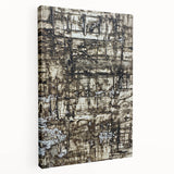 Earthen Harmony Abstracts - Earth Tone Art with Textured Layers