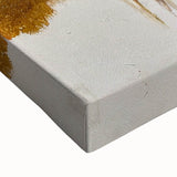 Abstract Art for Sale - Pink and Gold Textured Canvas Print