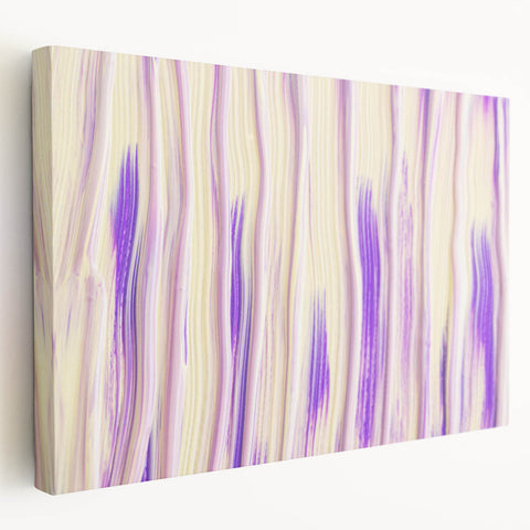 Timeless Textures Abstract Wall Art – Lilac and Beige Tones