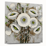 Relaxing Nature Wall Decor – Floral Serene Landscape Art