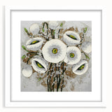 Relaxing Nature Wall Decor – Floral Serene Landscape Art