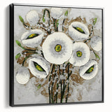Relaxing Nature Wall Decor – Floral Serene Landscape Art