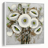 Relaxing Nature Wall Decor – Floral Serene Landscape Art