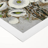 Relaxing Nature Wall Decor – Floral Serene Landscape Art