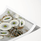 Relaxing Nature Wall Decor – Floral Serene Landscape Art