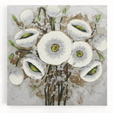 Relaxing Nature Wall Decor – Floral Serene Landscape Art