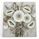 Relaxing Nature Wall Decor – Floral Serene Landscape Art