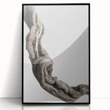 Modern Abstract Canvas Prints – Organic Gray and Brown Texture