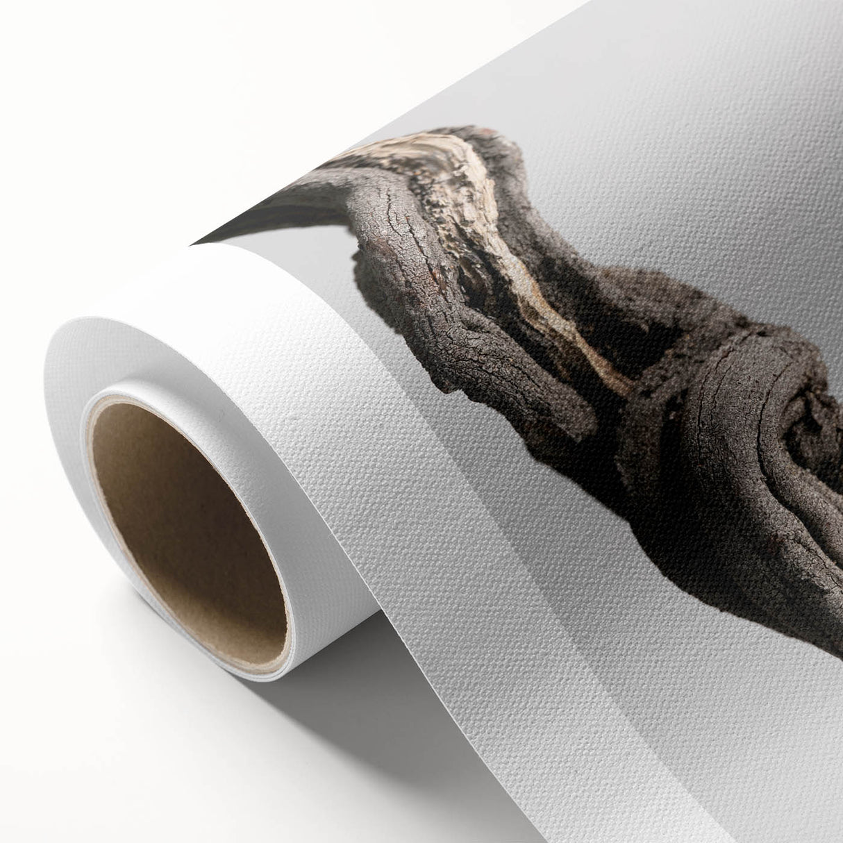 Modern Abstract Canvas Prints – Organic Gray and Brown Texture
