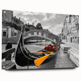 Cityscape Photography Prints – Vibrant Venice Gondola Wall Art