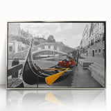 Cityscape Photography Prints – Vibrant Venice Gondola Wall Art