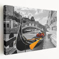 Cityscape Photography Prints – Vibrant Venice Gondola Wall Art