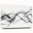 Black, White, and Red Abstract Wall Art - Modern Bold Canvas