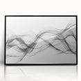 Black, White, and Red Abstract Wall Art - Modern Bold Canvas