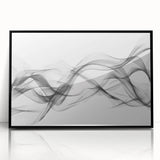 Black, White, and Red Abstract Wall Art - Modern Bold Canvas