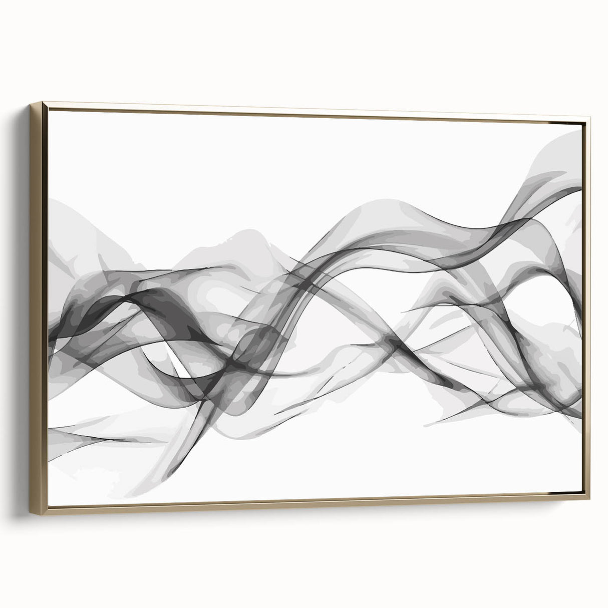 Black, White, and Red Abstract Wall Art - Modern Bold Canvas