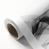 Black, White, and Red Abstract Wall Art - Modern Bold Canvas