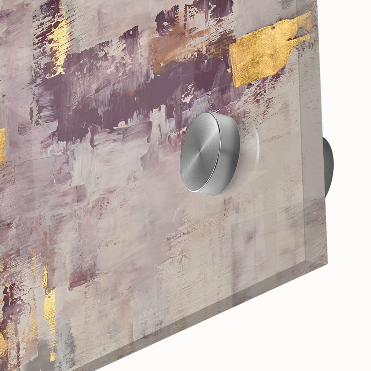 Earthen Harmony Abstracts - Neutral Abstract Prints with Gold Detail