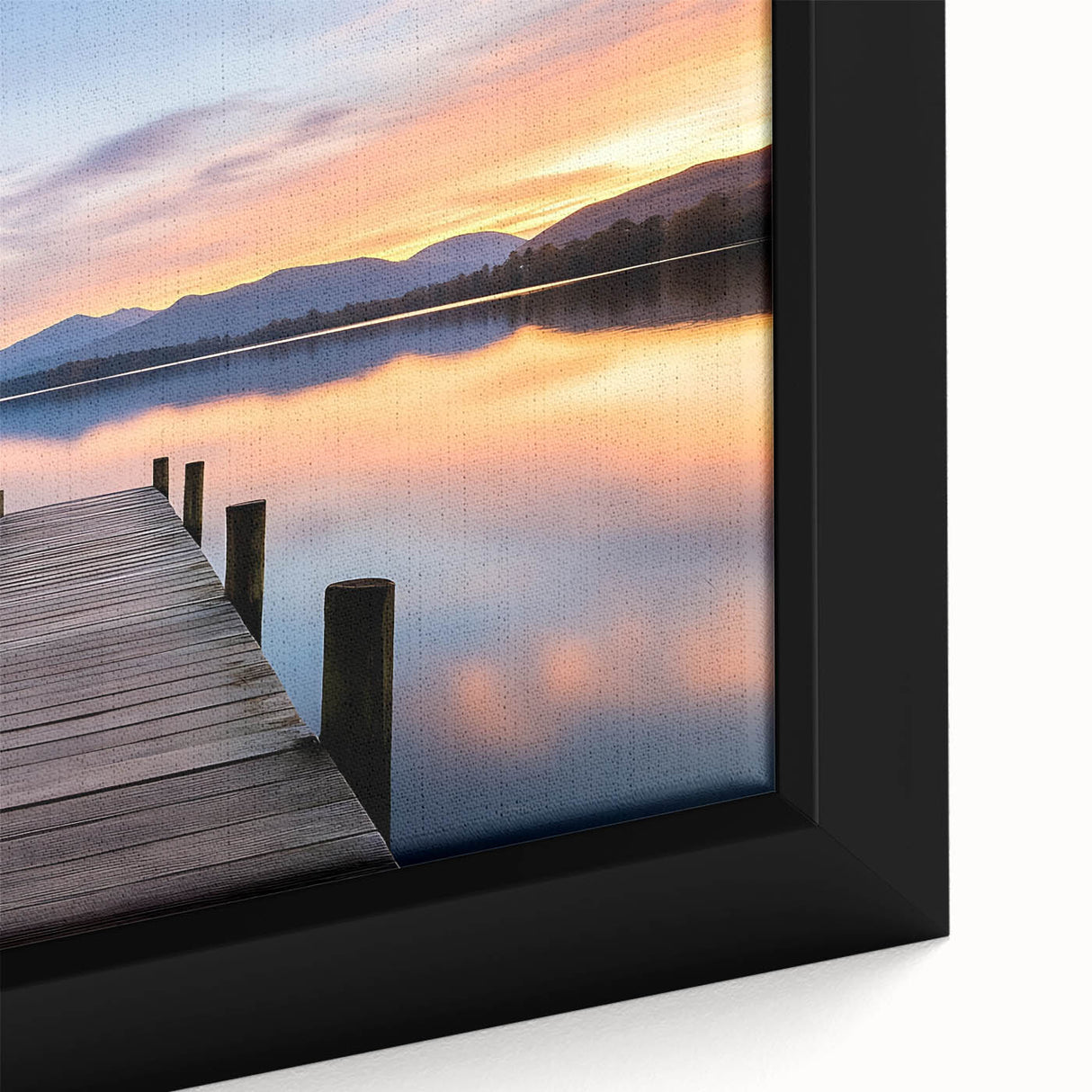 Tranquil Lake Sunset – Fine Art Photography Print for Serene Spaces