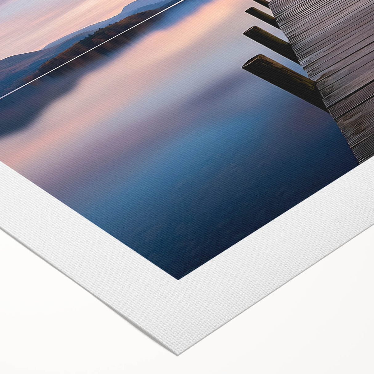 Tranquil Lake Sunset – Fine Art Photography Print for Serene Spaces
