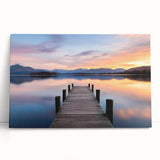 Tranquil Lake Sunset – Fine Art Photography Print for Serene Spaces