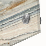 Serene Sunset Wall Art – Tranquil Beach Scene with Sailboats