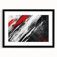 Black, White Abstract Wall Art - Modern Bold Canvas