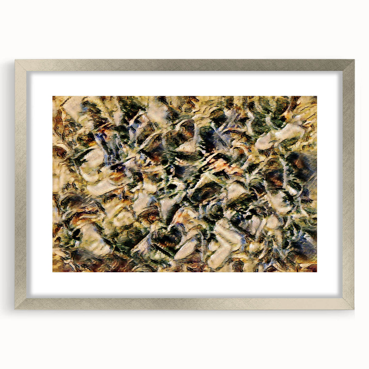 Organic Earth Flow – Bold Abstract Wall Art for Natural Interiors