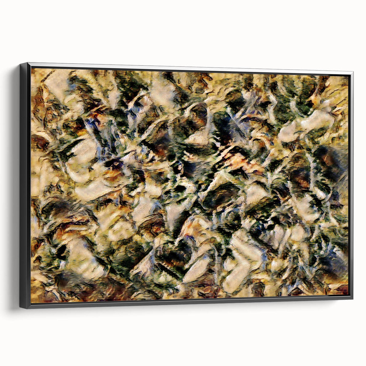 Organic Earth Flow – Bold Abstract Wall Art for Natural Interiors