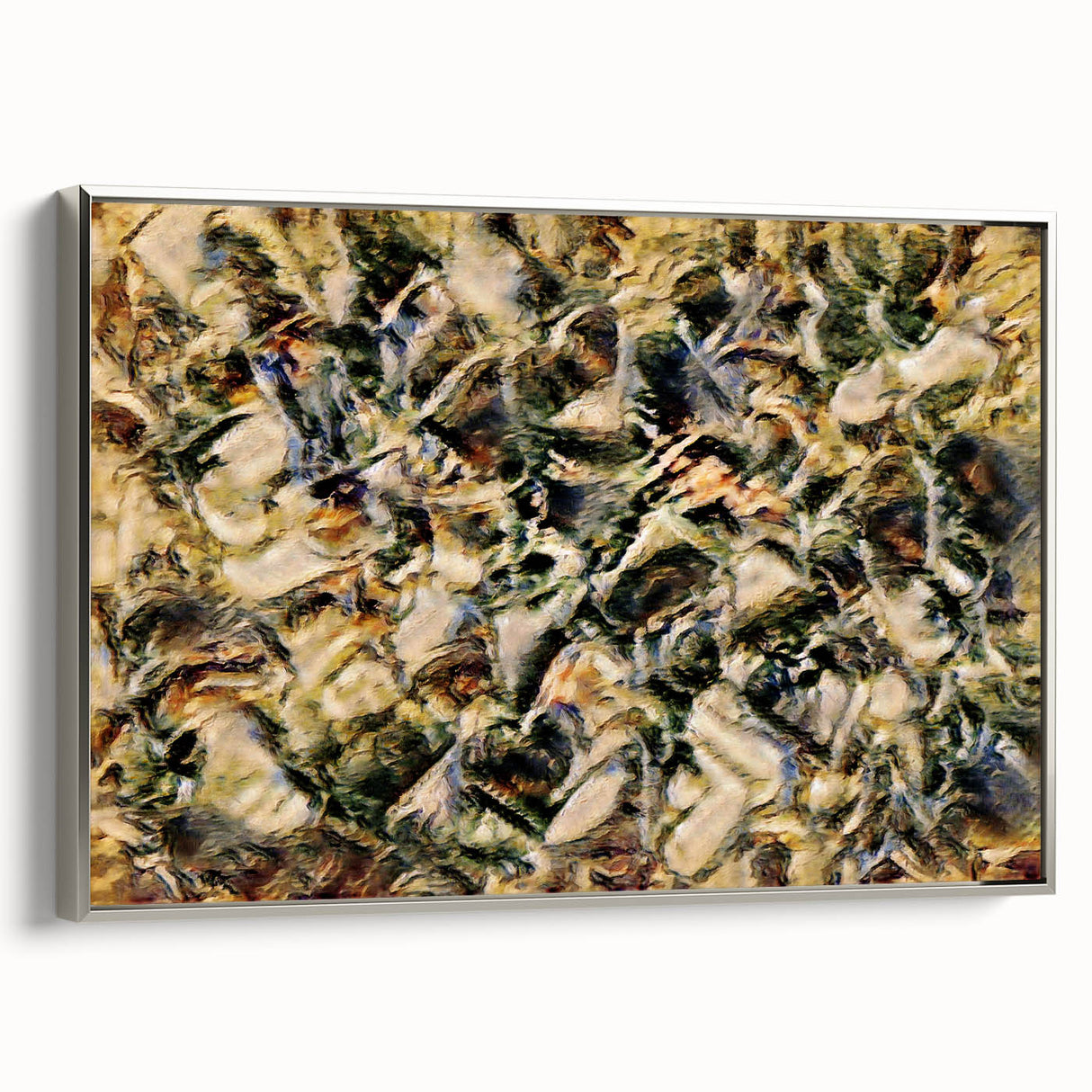 Organic Earth Flow – Bold Abstract Wall Art for Natural Interiors