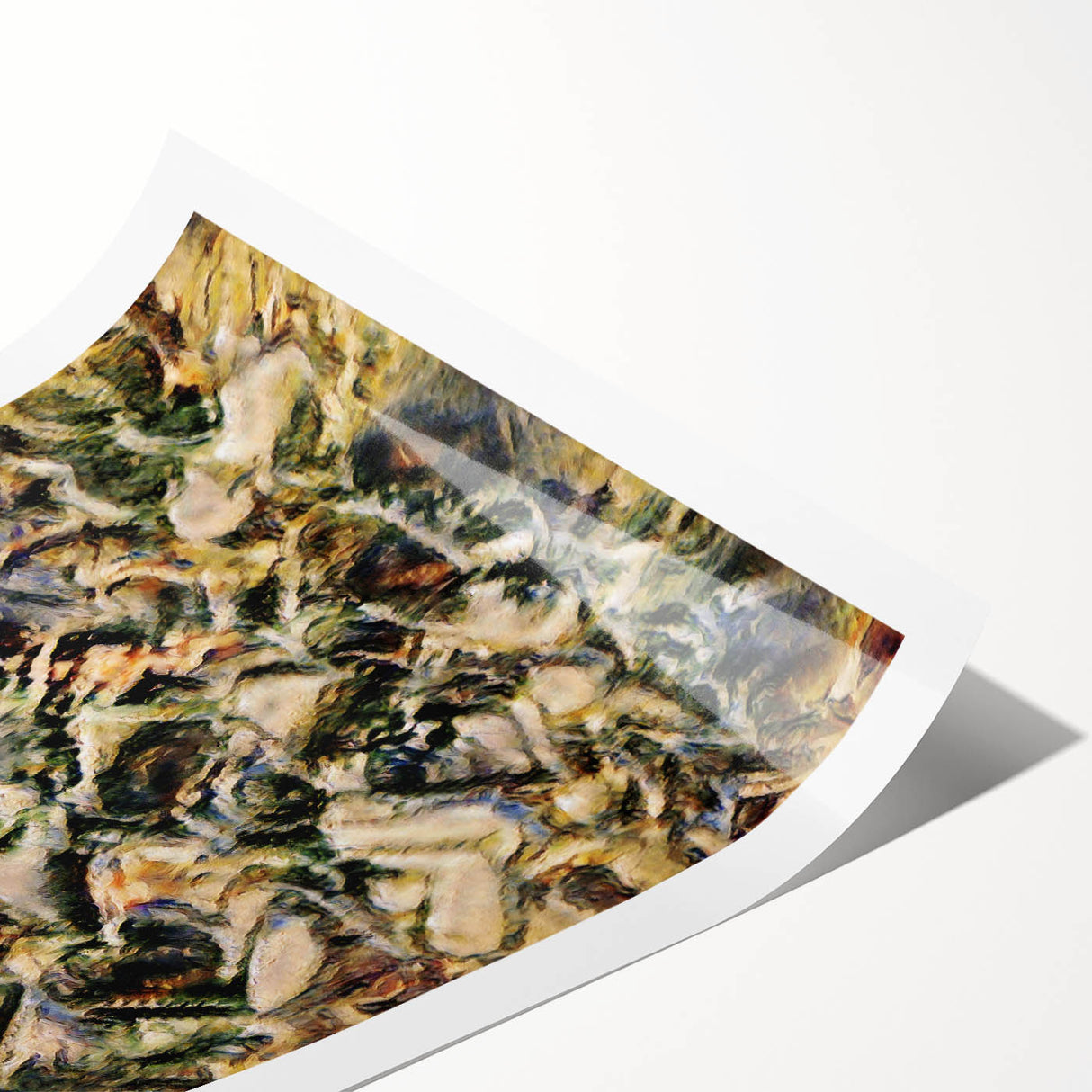 Organic Earth Flow – Bold Abstract Wall Art for Natural Interiors
