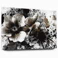 Earthen Harmony Abstracts - Neutral Abstract Prints with Floral Style
