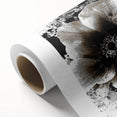 Earthen Harmony Abstracts - Neutral Abstract Prints with Floral Style