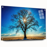 Majestic Tree & Sunburst – Fine Art Nature Photography Print