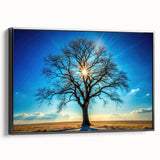 Majestic Tree & Sunburst – Fine Art Nature Photography Print