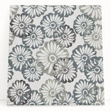 Contemporary Framed Abstract Art – Muted Floral Texture Print