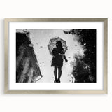 Urban Architectural Photography – Reflection in the Rain Print