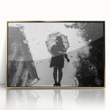 Urban Architectural Photography – Reflection in the Rain Print