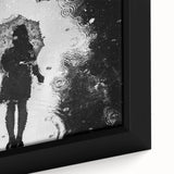 Urban Architectural Photography – Reflection in the Rain Print