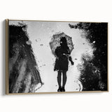 Urban Architectural Photography – Reflection in the Rain Print