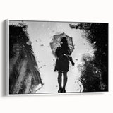 Urban Architectural Photography – Reflection in the Rain Print