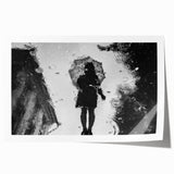 Urban Architectural Photography – Reflection in the Rain Print